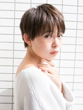 ルティア(Lutia) 似合わせショート 小顔ヘア ショコラブラウン★★