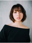 無造作ショートボブ/20代/30代/40代/50代/岡山/表町