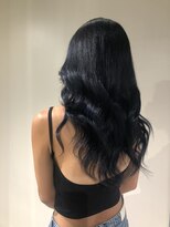 ビーヘアサロン(Beee hair salon) ネイビーブラック/安部郁美