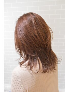 アネラヘアー(Anela hair) 大人可愛い ハイレイヤーセミディ