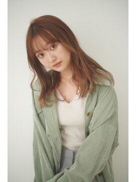 ソワン ドゥ ブレス エルネ 立花店(soin de brace elne) 艶髪オレンジブラウン