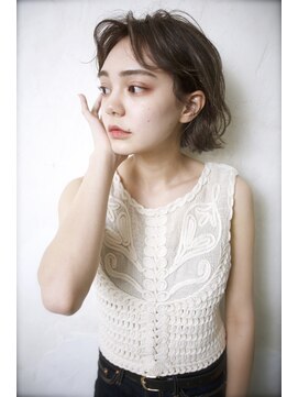 グランアージュ 錦糸町(grandage) 大人可愛いミルクベージュウェビーボブ【グランアージュ錦糸町】