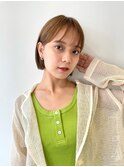 【emme×石崎】natural bob