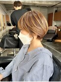 20代30代40代◎小顔骨格矯正ショート【麻生/札幌ショート/白髪】