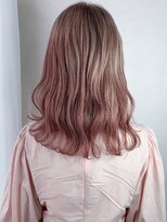 アレンヘアー 富士宮店(ALLEN hair) ピンクベージュグラデーションカラー