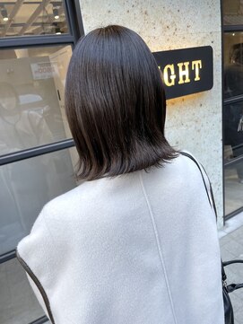 エイト 上野店(EIGHT ueno) 【EIGHT上野】日木[NIKI]_簡単スタイリングのぷつっとボブ