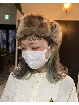 ビハインドザカーテン(BEHIND THE CURTAIN) インナーグリーン