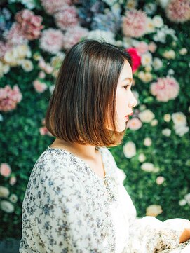 アラワラブルー(arrawarra blue) ボブアレンジ/20代/30代/40代/50代/南町/倉敷