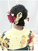 着物に似合うヘアアレンジ