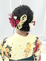 着物に似合うヘアアレンジ
