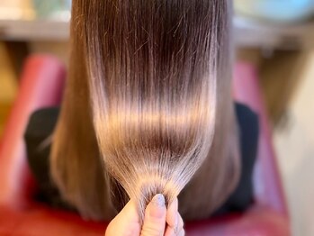 ラグブラン 銀座(Lag.blanc)の写真/【Aujua/TOKIO/酸熱トリートメント】お悩みに合わせたオーダーメイドの髪質改善♪芯からうるおう艶髪へ◎