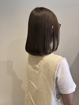 ルークサンゴーサン(LOOC/353) LOOC式ダメージレス縮毛矯正×Aラインボブ