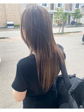 フィオーレ ヘアデザイン(FIORE hair design) ダブルカラー ラベンダーグレージュ ミルクティー