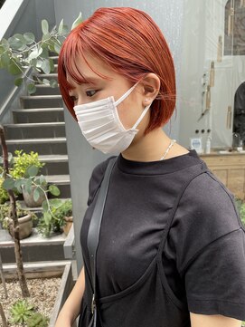 ヌード(NUDE) NUDE 10代20代30代40代 結べるボブ切りっぱなしボブぶつ切りボブ