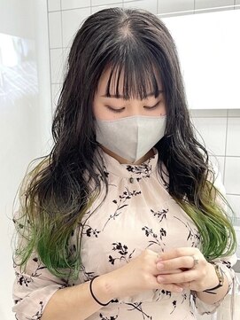 ウィコ 新宿(WICO) グリーングラデーション☆ケアブリーチ/ペールベージュ[新宿駅]