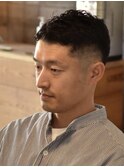 濡れ感7:3フェード【メンズカット/メンズヘア】