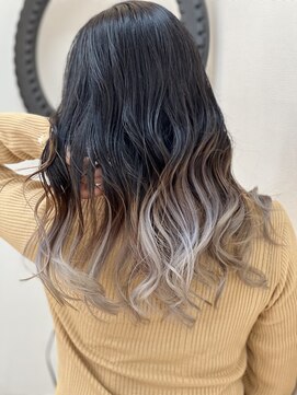 フェアリーテール つきのわ店 グラデーション　ツートンカラー