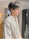 【メンズバレイヤージュ】【メンズブリーチ】【外国人カラー】