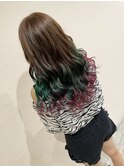 毛先ポイントカラー☆