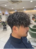 ショートマッシュツイスパ