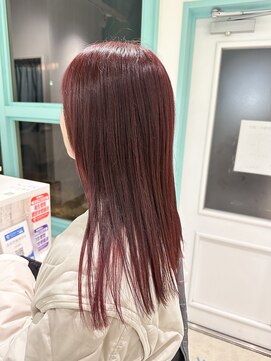 ワクヘアー(WaKu hair) ピンクカラー