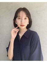 ジジ 代々木(Gigi)&nbsp;[代々木]ナチュラルピンクスイートAラインの甘辛ショートボブ