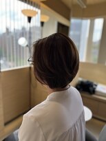 エス 広尾(S) ミセスレイヤーショートボブ/白髪染め/リタッチ/若髪