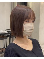 ラボヌールヘアーリアン 川越店(La Bonheur hair Lien)&nbsp;【Lien 風呂田】ぷつっとボブ♪