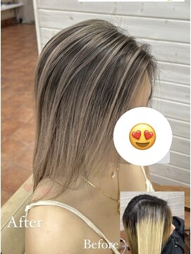 アボックス(abox) シャドールーツ／バレイヤージュ