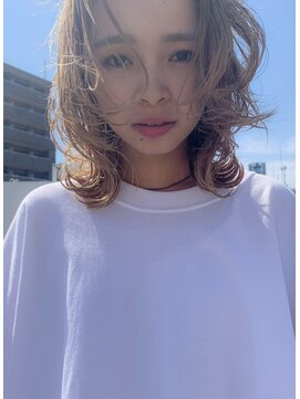 キーゴ 博多(KY-GO.) medium wolf hair / beige
