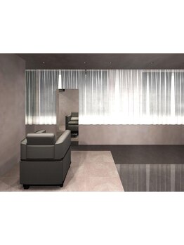 広々とした上質な空間で心と頭皮をリフレッシュ