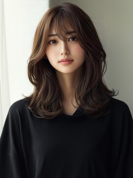 アルトリスト(Altruist Aging×HAIR&SPA) ★ダークアッシュ大人ガーリーボブ着物ミディアムレイヤーカット