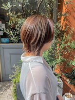 ネオリーブアイム 横浜西口店(Neolive aim)&nbsp;伸ばしかけショート、大人レイヤーカット横浜　【成田】