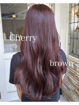 ヘア クレール(hair CREER) チェリーブラウン◎