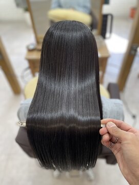 アグ ヘアー ナッツ 秦野店(Agu hair nuts) 美髪ストレート