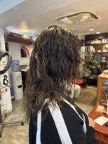 リブロ 三軒茶屋(LIBRO)&nbsp;マッシュショートマッシュウルフボブヘア 前髪レイヤーボブ