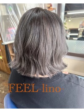 フィールリノ(FEEL lino) ブリーチオンカラーのスタイル☆