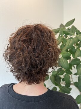 トモニ(tomoni) ショートカーリーヘア