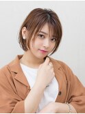 小顔ボブ