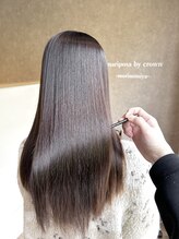 マリポーサ バイ クラウン 森ノ宮店(mariposa by crown) 髪質改善プレミアムカラー