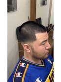 メンズカット　坊主フェード　ボウズフェード