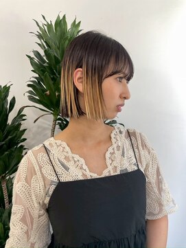 アワーズ 南青山(Our's) ホワイトグレージュ/チェリーブラウン/ミニウルフ[南青山]