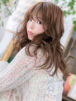 カバーヘア ブリス 戸田公園西口店(COVER HAIR bliss)&nbsp;ビターショコラフェミニン韓国風ウェーブh4戸田公園20代30代40代