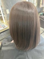 カラーズヘアー(Colors hair) 【colors 田宮】シルバーグレージュ＆酸性ストレート