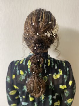 ミークスタイルヘアー(Miiku.style.hair) 洋装パーティーヘアセット