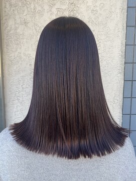 フロア(FLOOR) つやbrown/カラー/ミディアム