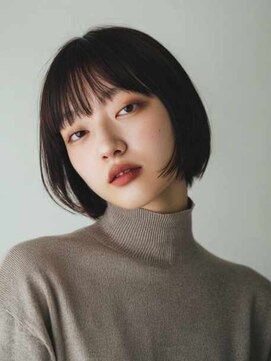 シェル 国分寺(shell) くびレイヤーエモージュグレージュカラーくびれショート/国分寺