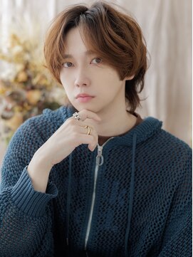 カバーヘアアンドスパ ブリス 浦和(COVER HAIR&SPA bliss) ニュアンスデザインアップバング無造作パーマa浦和10代20代