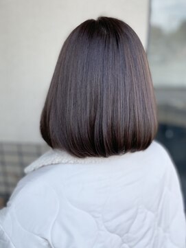 オウルヘアー(Owl hair) アッシュグレージュアッシュ/ボブ