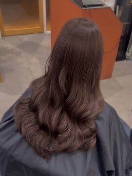 イオエ 梅田(ioe) ダブルカラー/大人ボブ/黒髪スタイル/髪質改善/縮毛矯正